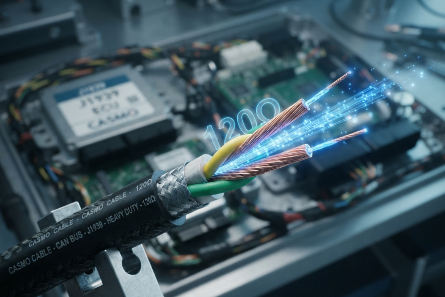 J1939 Cable Impedance: Why 120Ω Is Non-Negotiable in CAN Bus Design